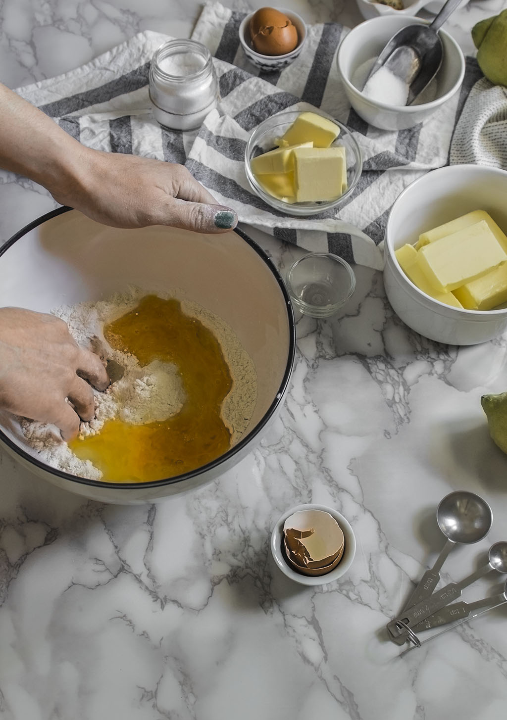 Cómo preparar masa fermentada de brioche
