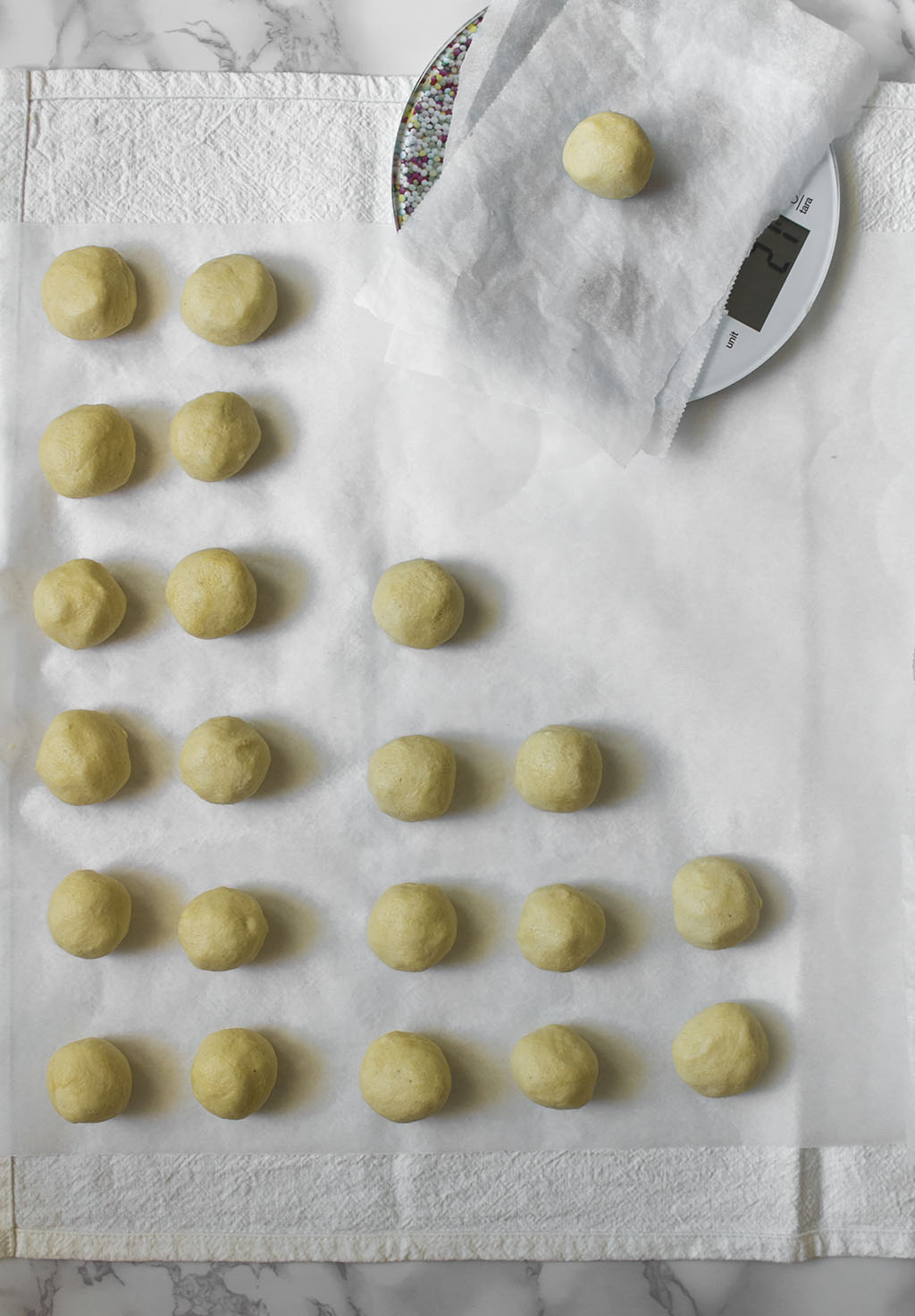 Galletas de crema pastelera