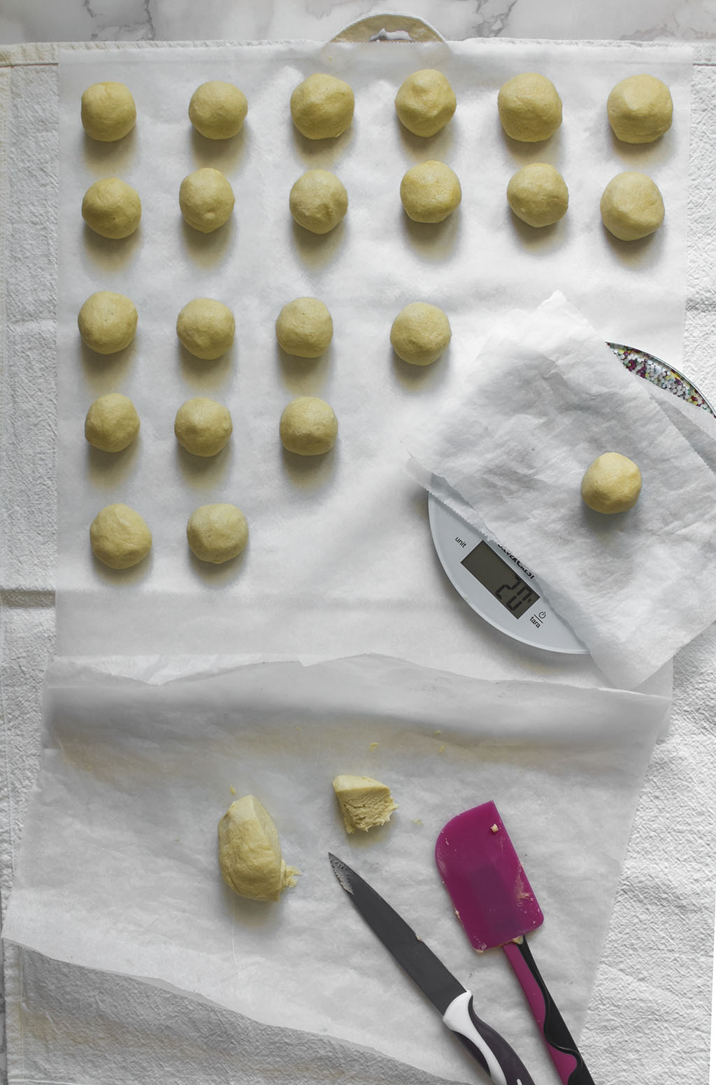 Receta de galletas de vainilla