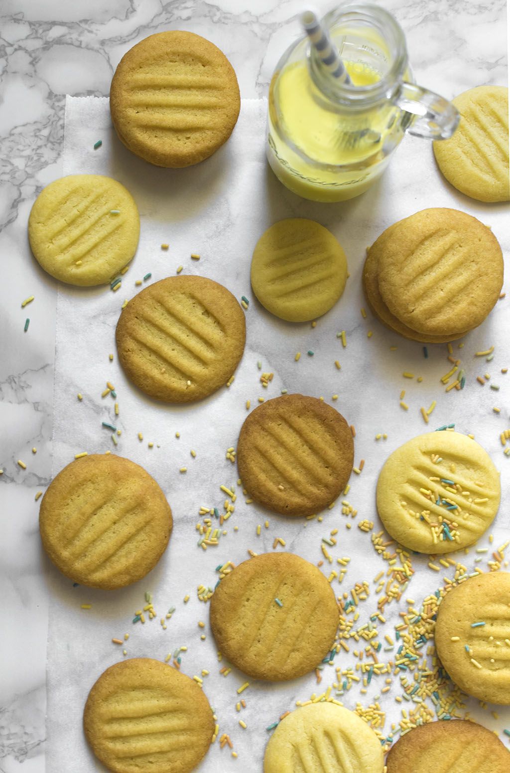 Galletas de crema pastelera