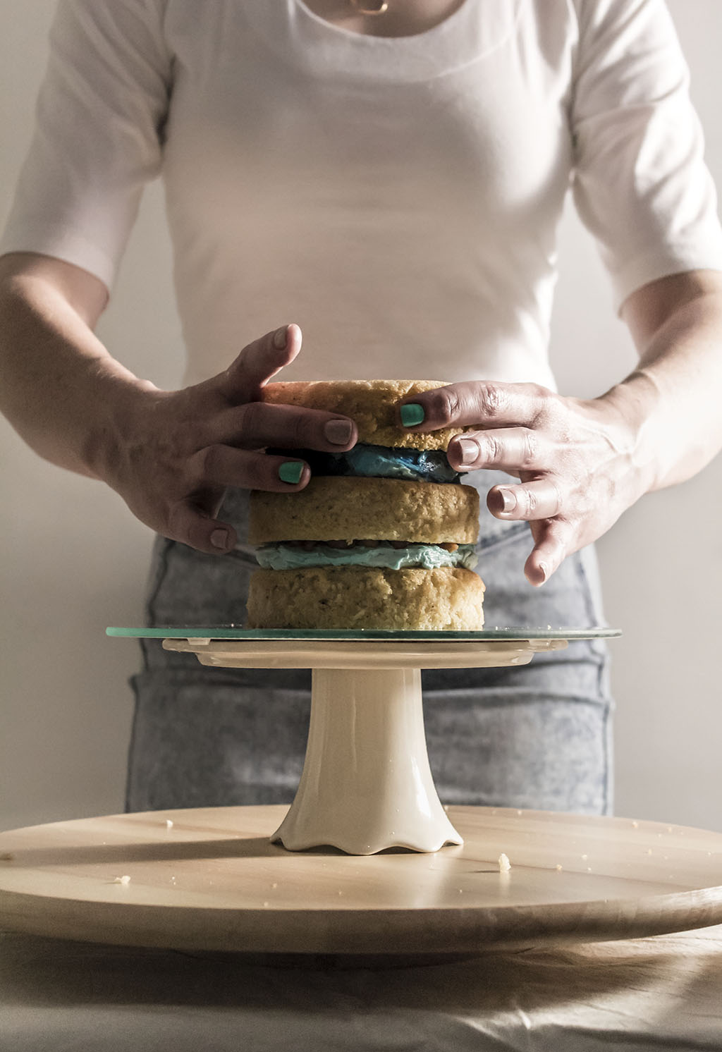 Cómo montar una tarta, Layer cakes, Cómo preparar un layer cake, How to stack a cake