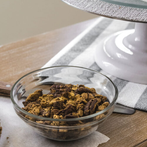 Granola de pecanas