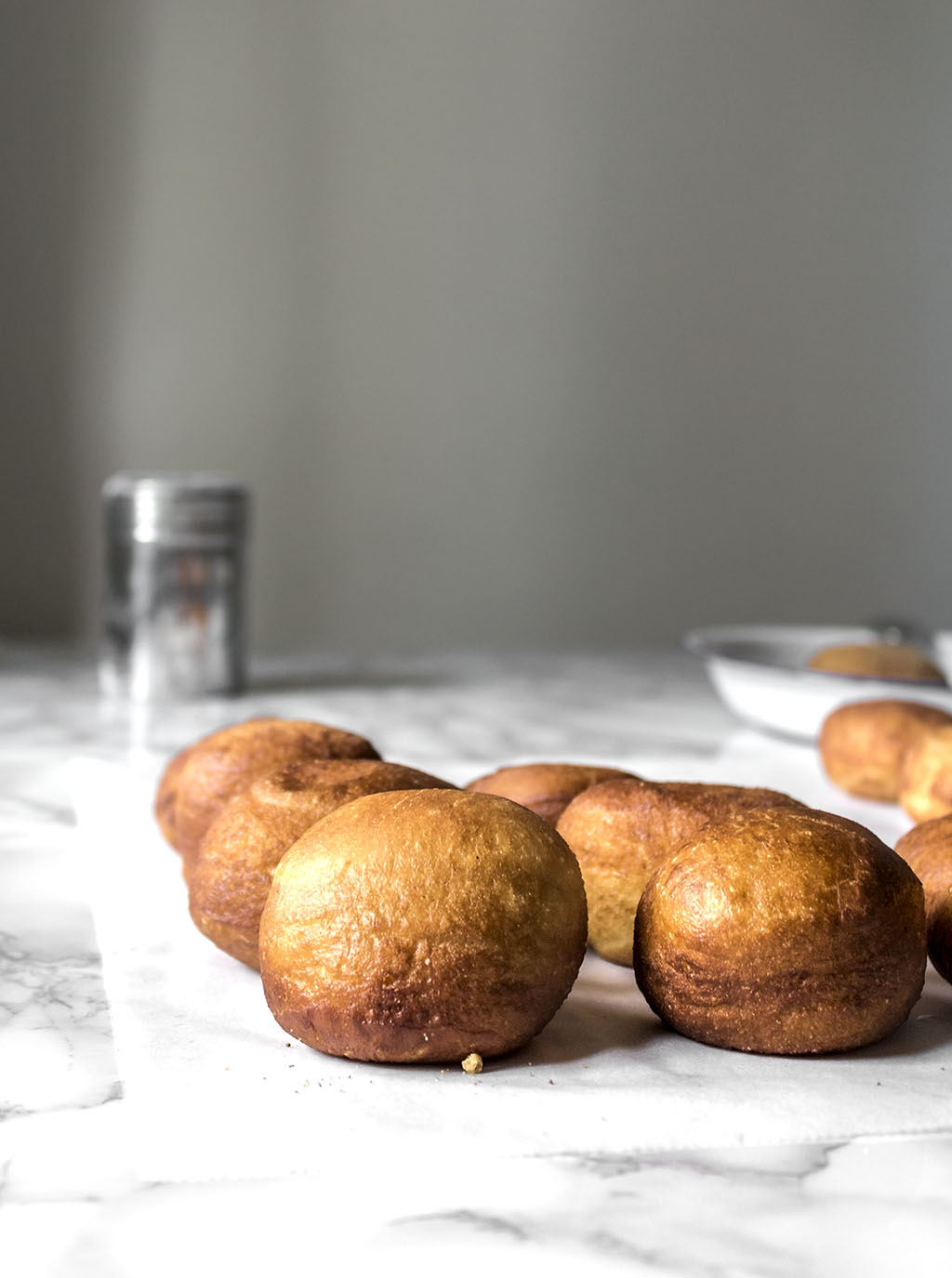 Receta de brioche. Donuts de brioche. Brioche doughnuts. Donuts de café. Coffe doughnuts.