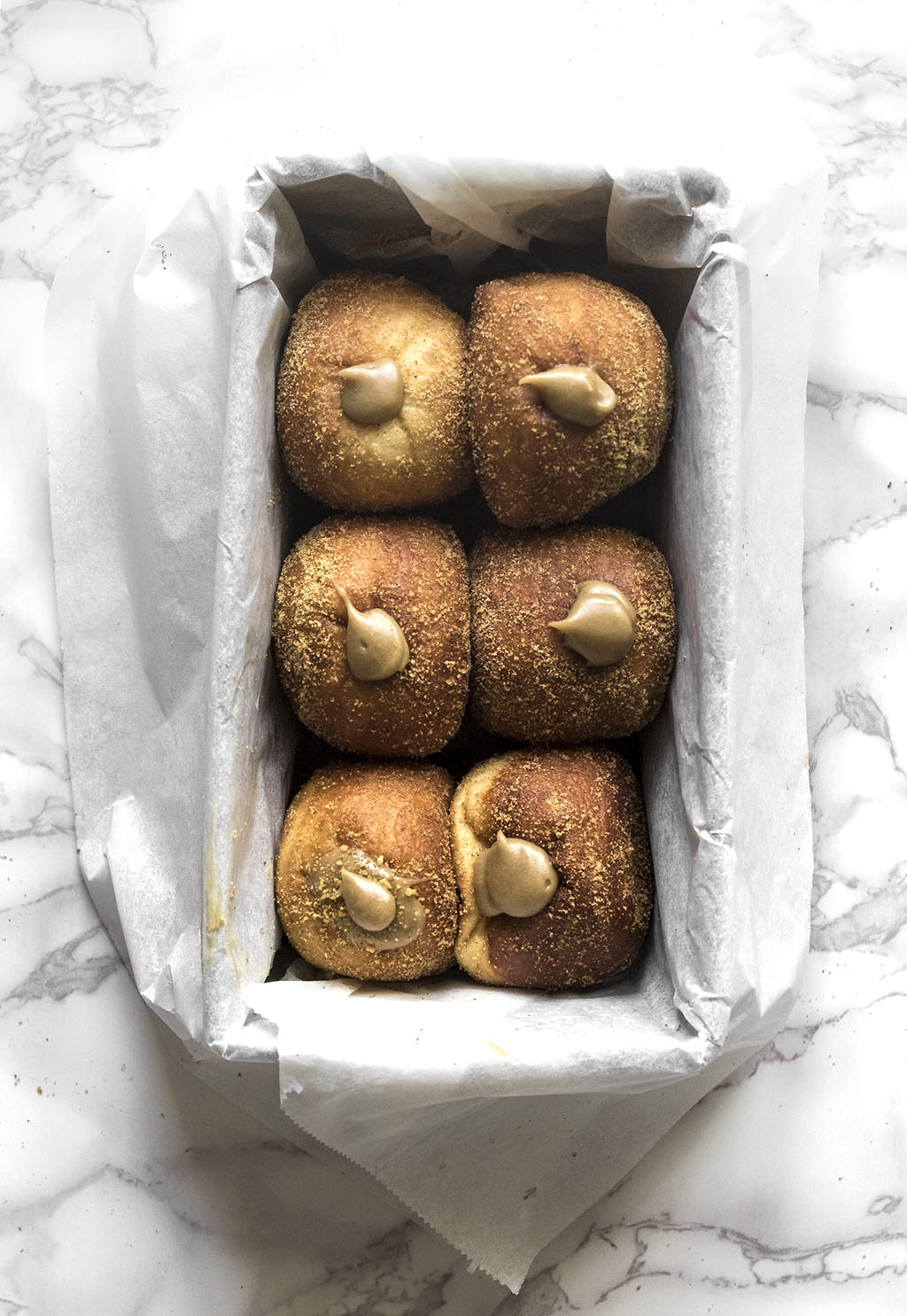 Receta de brioche. Donuts de brioche. Brioche doughnuts. Cloudy Ktchen.. Donuts de café. Coffe doughnuts.