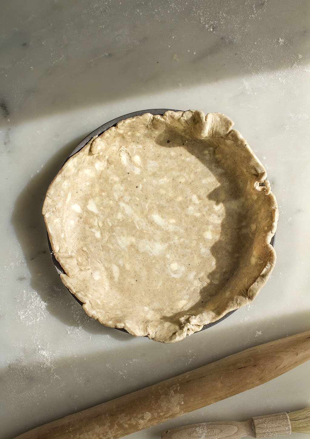 Apple pie, tarta de manzana, pie de manzana, receta de pie, tarta de manzana y crumble de avena