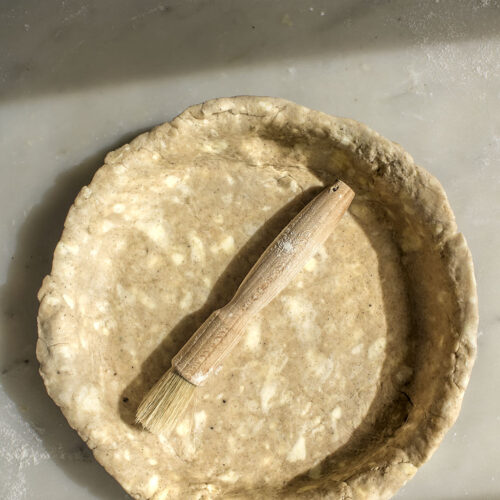 Apple pie, tarta de manzana, pie de manzana, receta de pie, tarta de manzana y crumble de avena