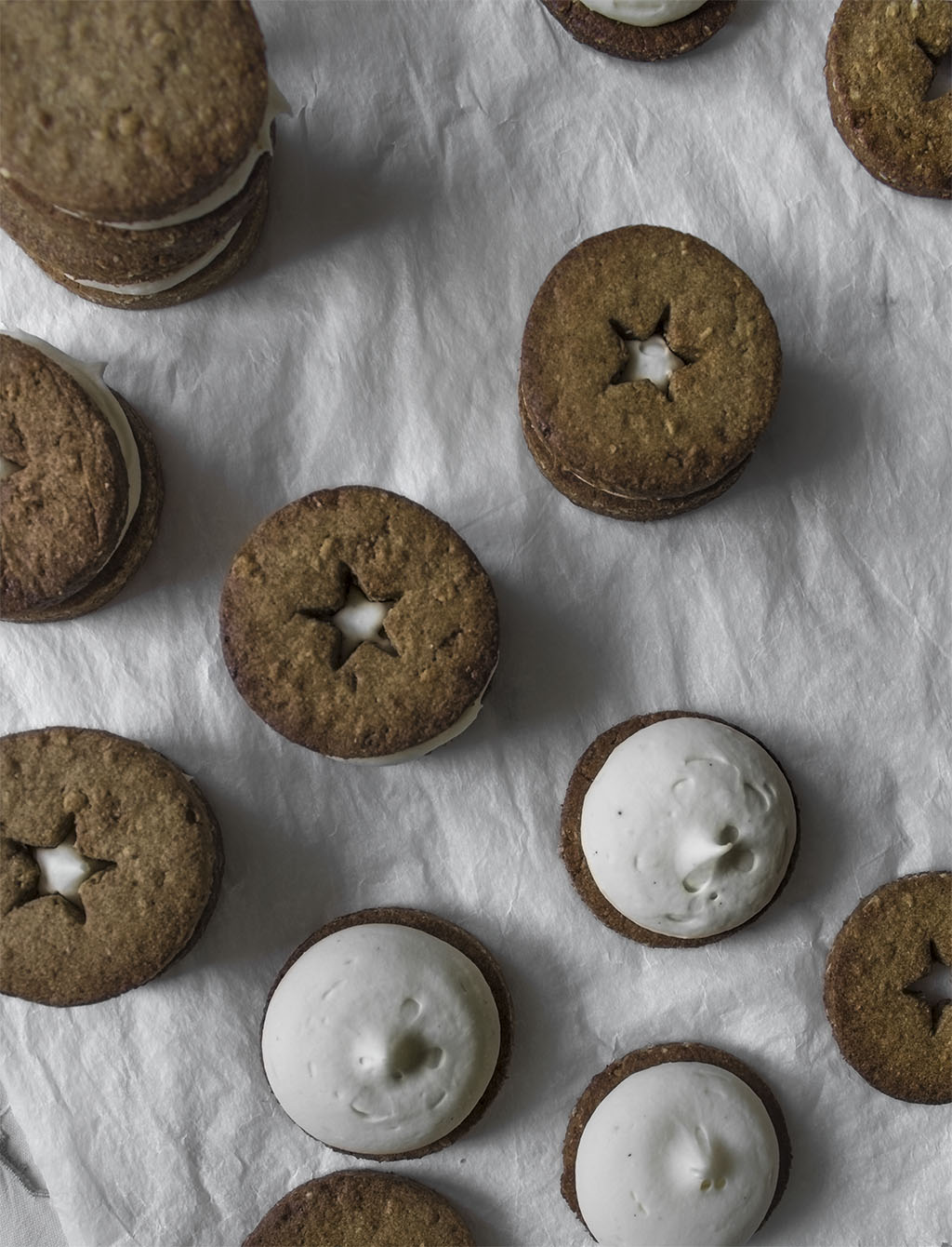 Digestive, Galletas digestive, Galletas rellenas de chocolate blanco