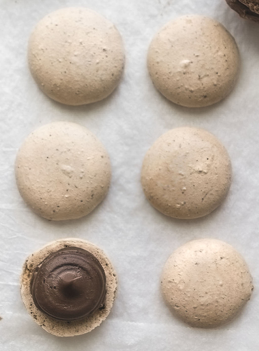 cómo preparar macarons de avellanas