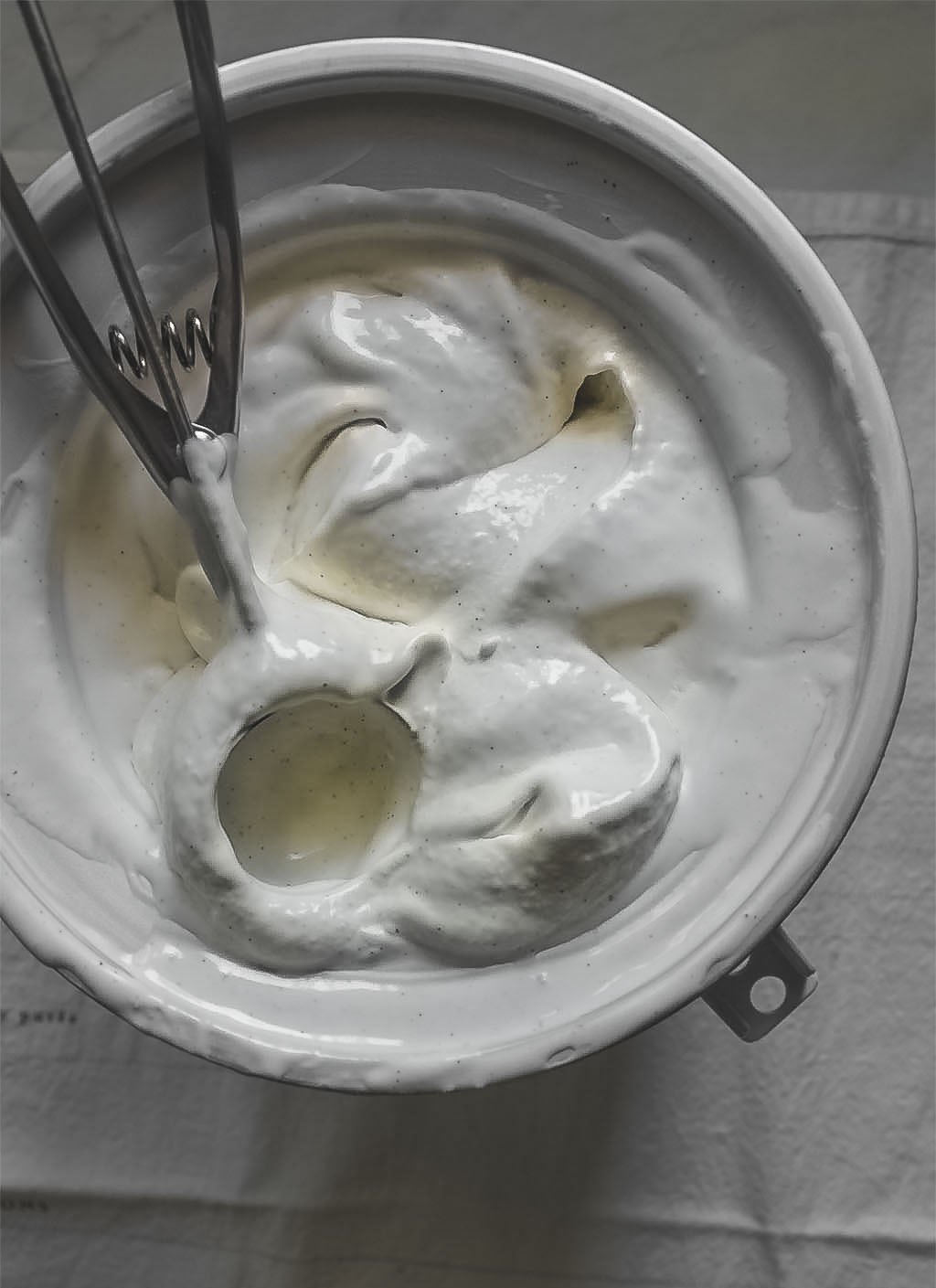 Helado de vainilla y limón